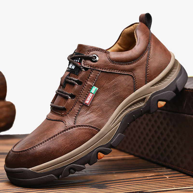 Men's Comfortable Hiking Simple Versatile British Style Casual Shoes