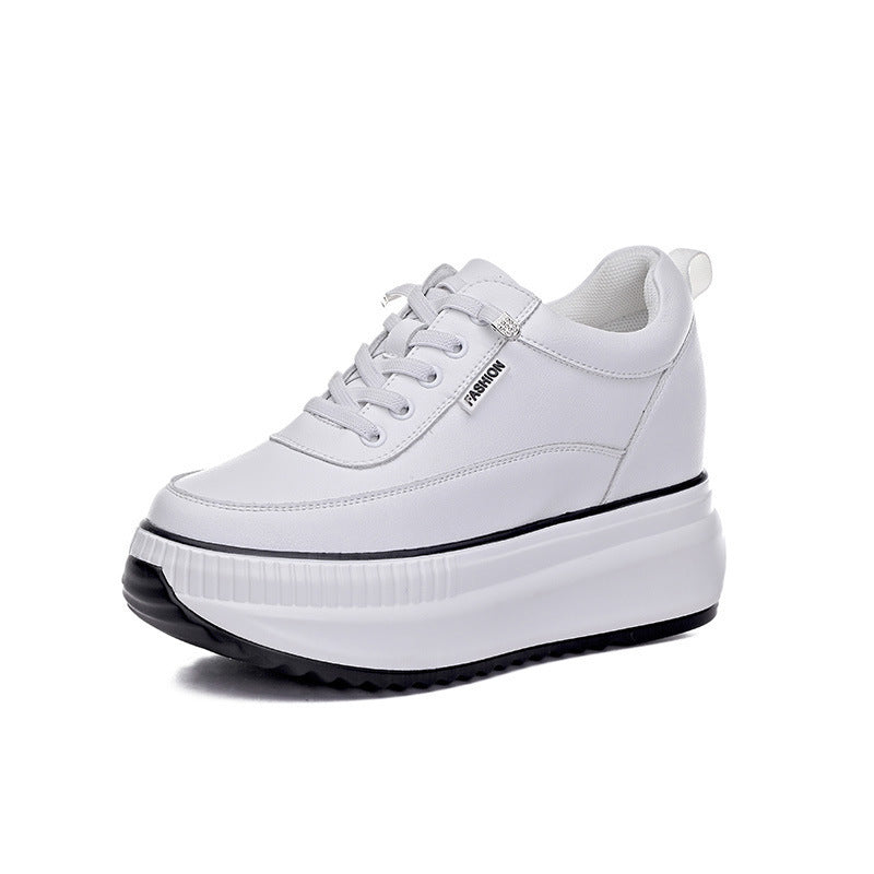 Women's Wedge Platform Small Height Increasing Insole Four Women's Casual Shoes