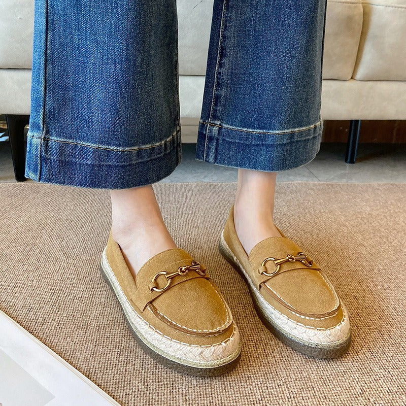 Women's Quality Designer Model Authentic Early Spring Round Toe Women's Casual Shoes