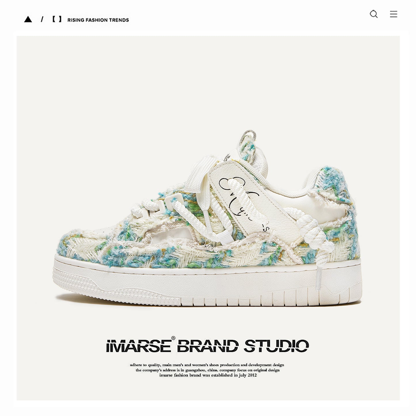 Women's & Men's Destruction Aesthetic Series Designer Model Classic Style Bread Men's Board Shoes