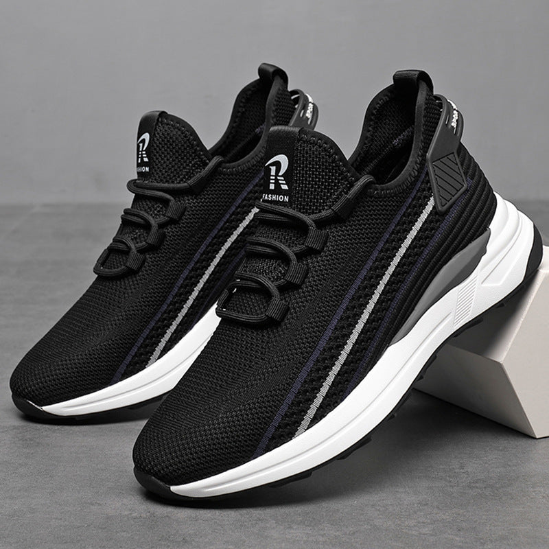 Men's Spring Oversized Plus Sizes Breathable Mesh Casual Shoes