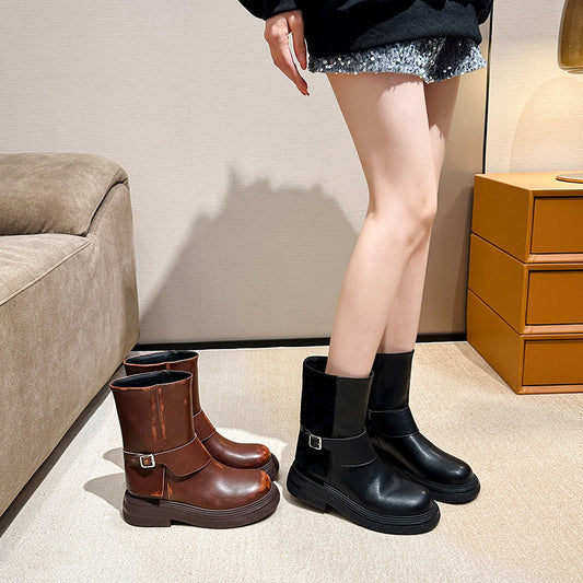 Version Cai Martin Knight Brushed Old Western Boots