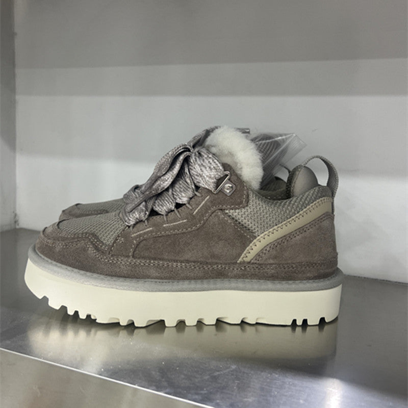 Women's Thick-soled Fur Integrated Warm With Veet Women's Snow Boots