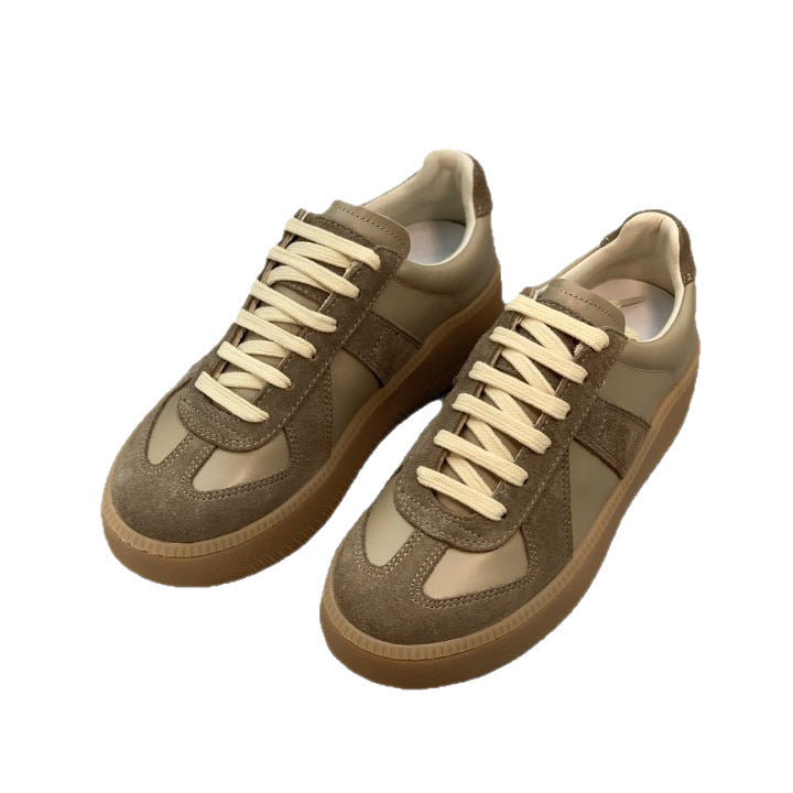 Women's Platform Chic Training Height Increasing Retro Women's Casual Shoes