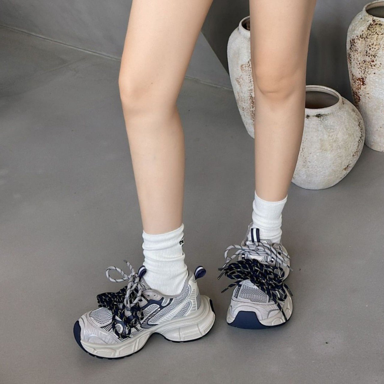 Women's Goods Genuine Platform Dad Autumn Retro Lightweight Elevator Sneakers