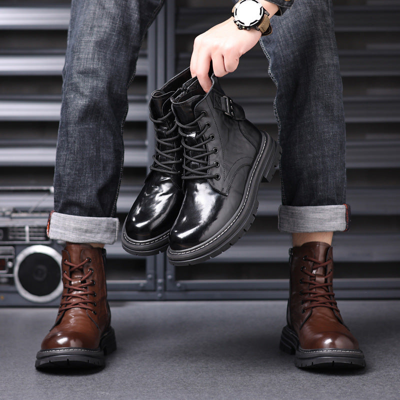 Men's Winter Martin Genuine Fleece-lined Warm Fashion Boots