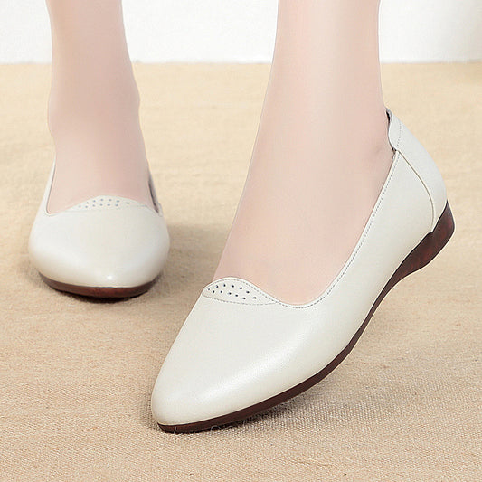 Women's Soft Bottom Surface Maternity Driving Plus Casual Shoes