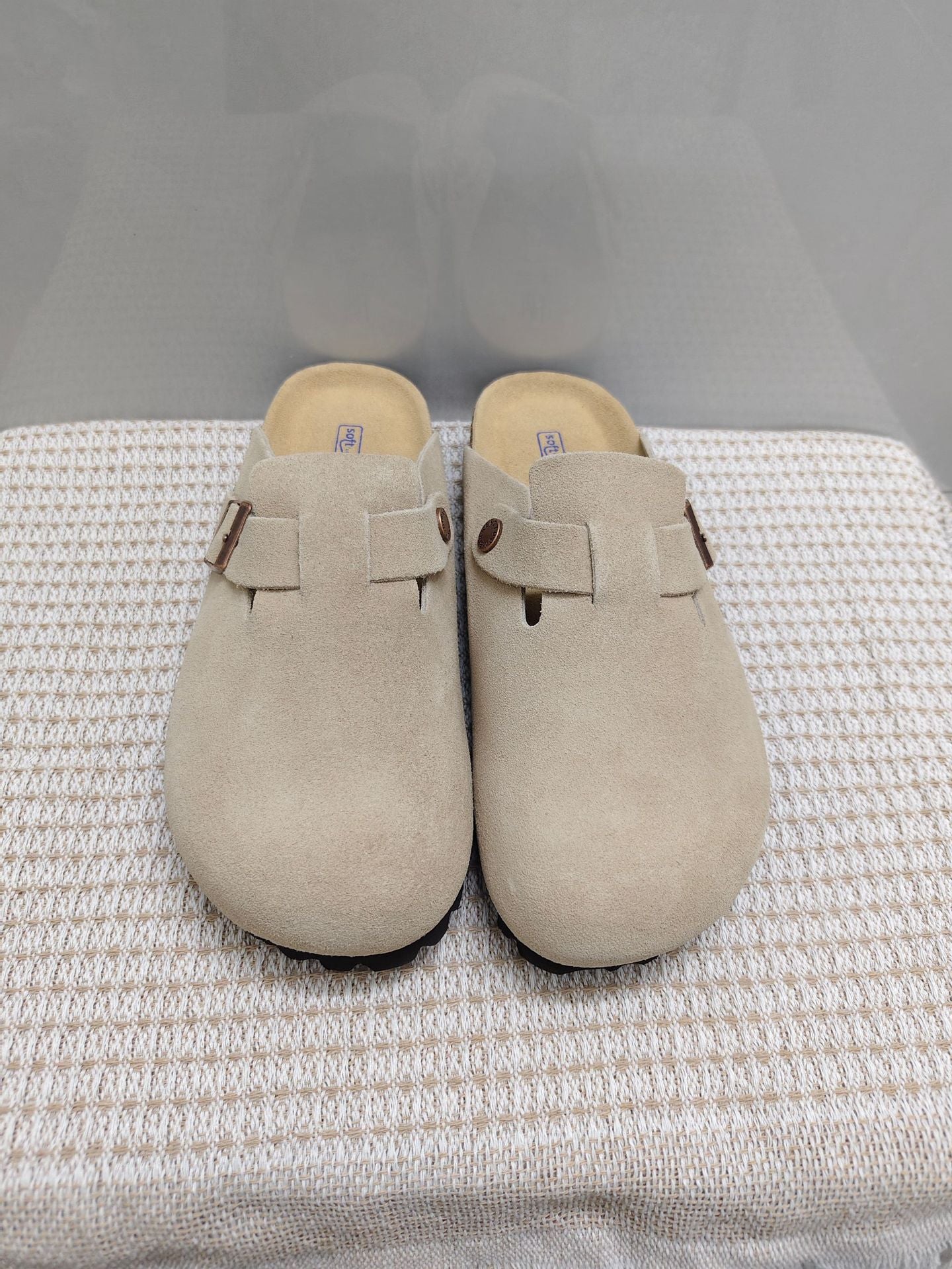 Genuine Pure Source Cork Comfortable Platform Thick-soles Slippers