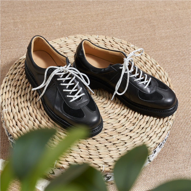 Men's Fashionable Comfortable British Style Gentleman Retro Handmade Genuine German Leather Shoes