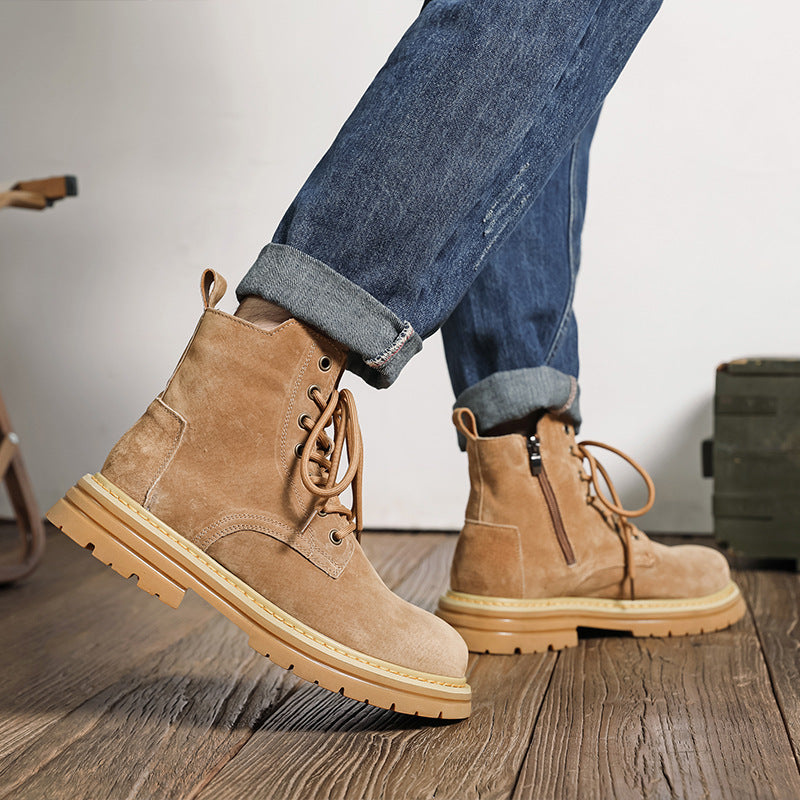 Men's Martin Autumn British Retro Soft Working Boots