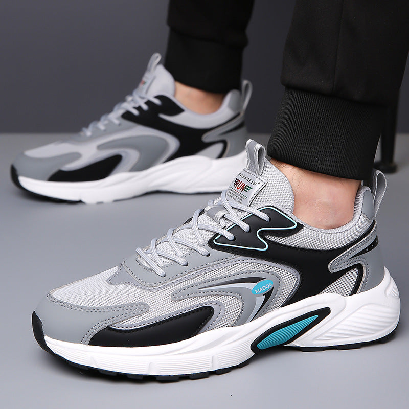 Slouchy Men's Breathable Wearable Deodorant Running Sneakers