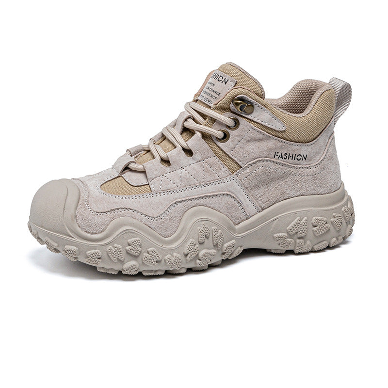 Women's Genuine Summer Short Retro Outdoor Hiking Women's Leather Boots
