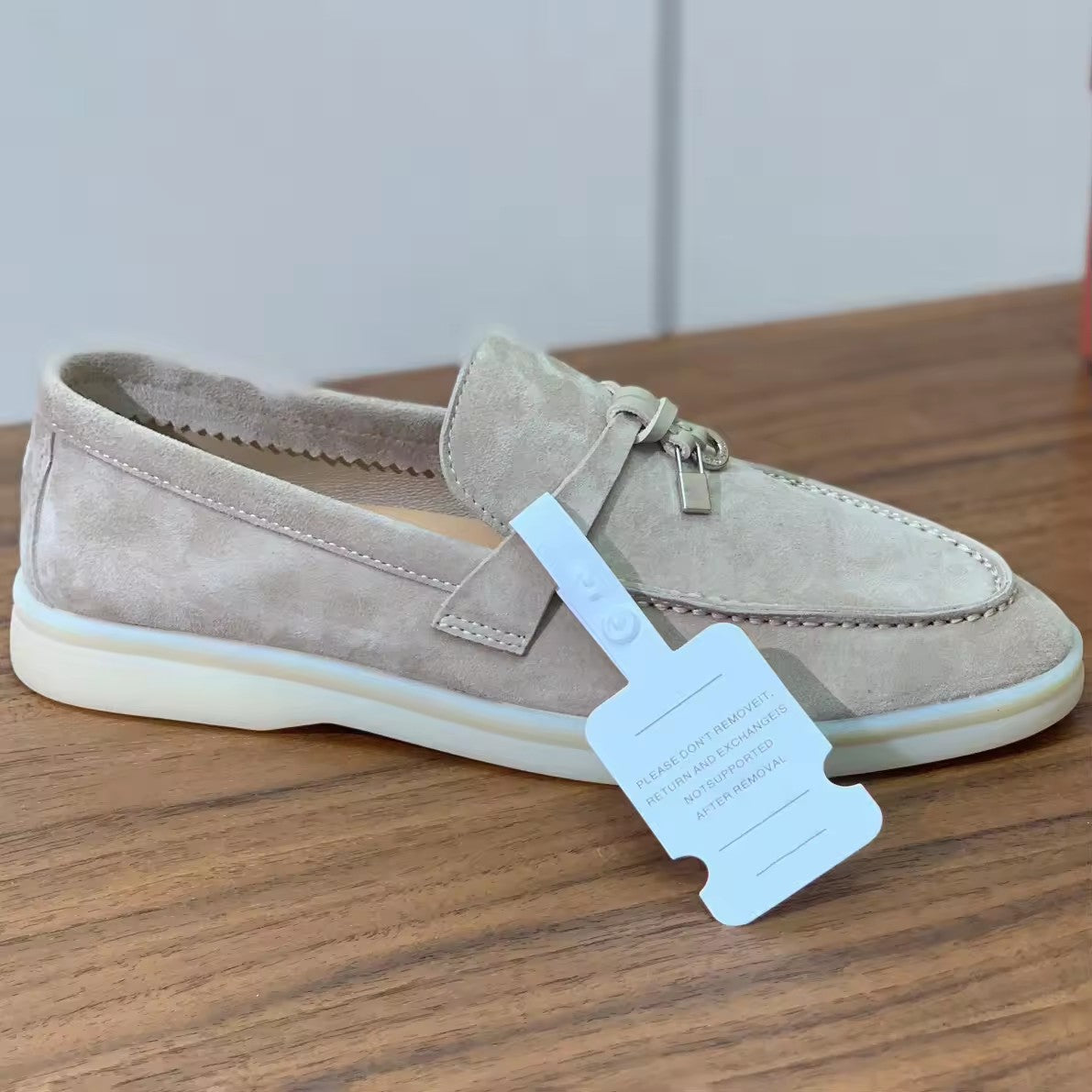 Women's & Men's Classic Couple Suede Versatile Business Slip-on Women's Fashion Shoes