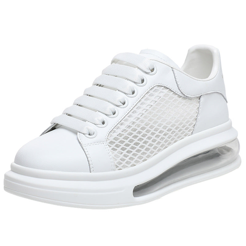 Female Lady Summer Breathable Mesh Plus Size Couple Air Casual Shoes