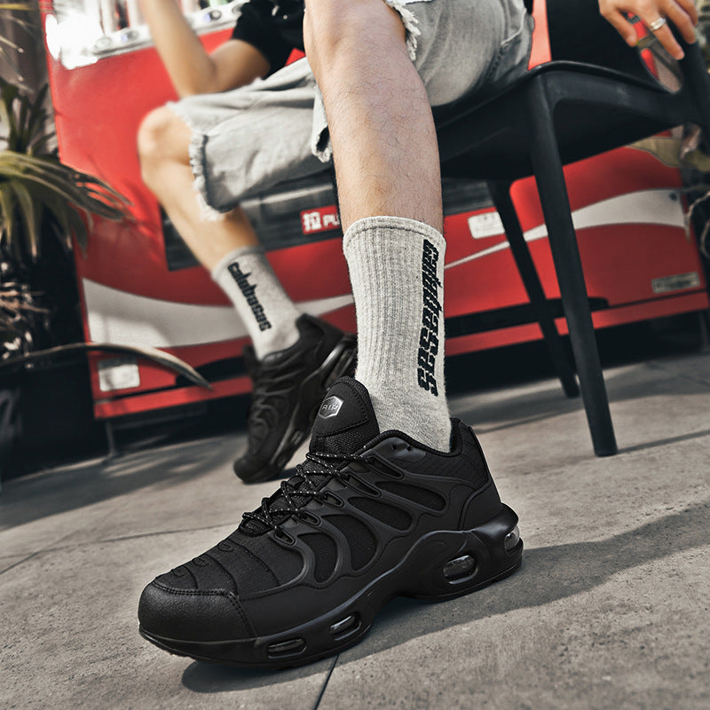 Men's Plus Size Fashion Green Little Trendy Sneakers