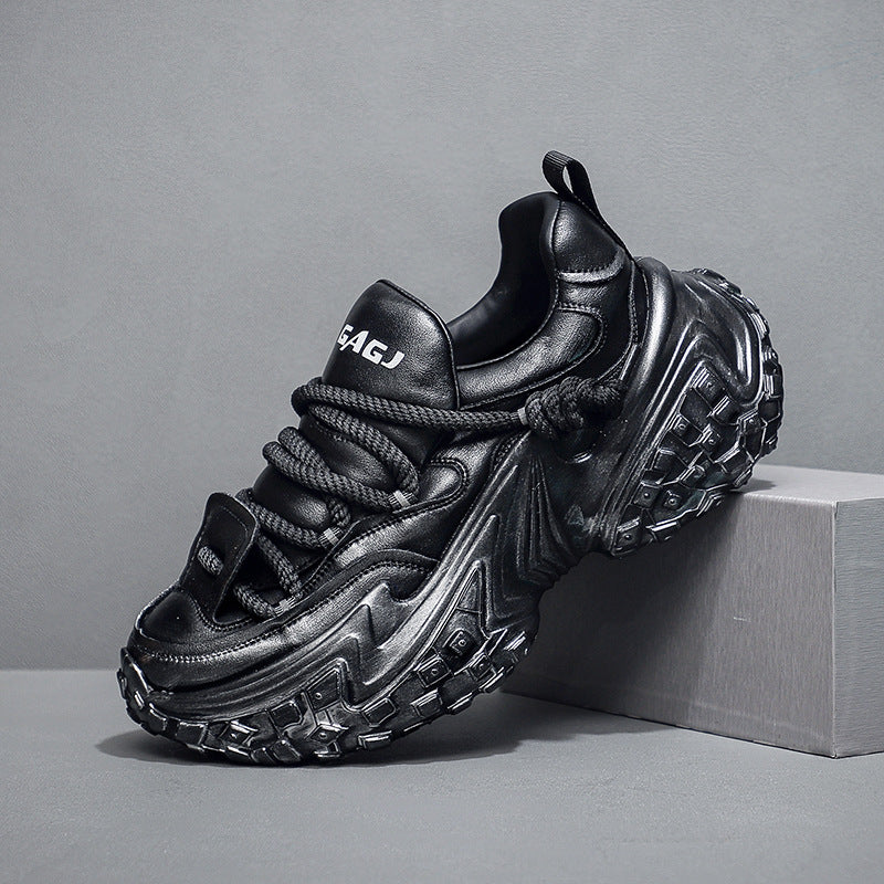 Men's Fashion Thick Bottom Height Increasing Breathable Sneakers