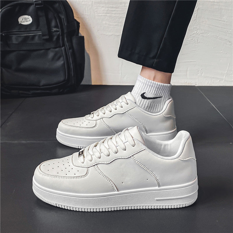 Men's Spring Air Force Sports White Boys Sneakers