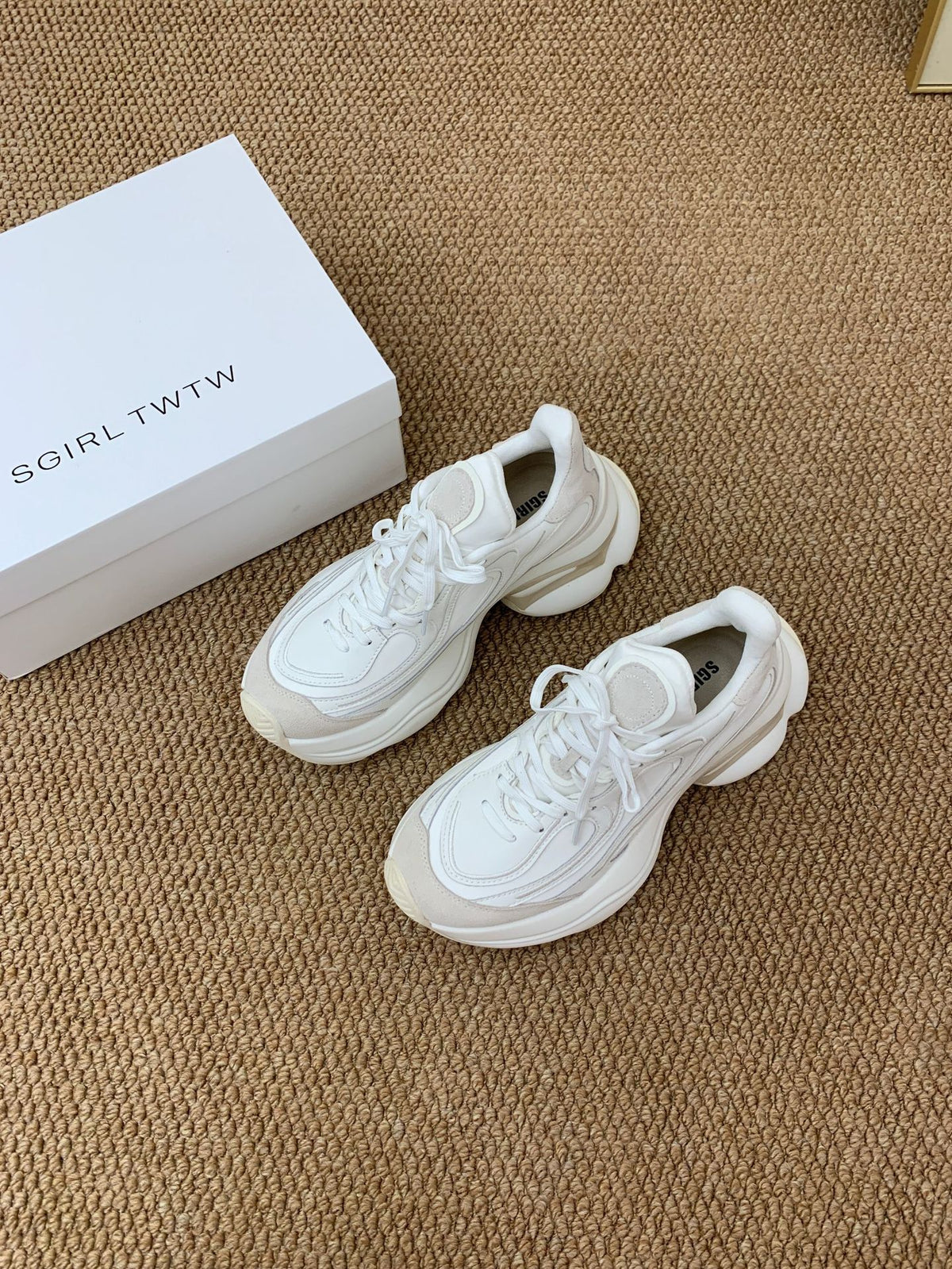 Women's Fashion Small Muffin Daddy Platform Sneakers