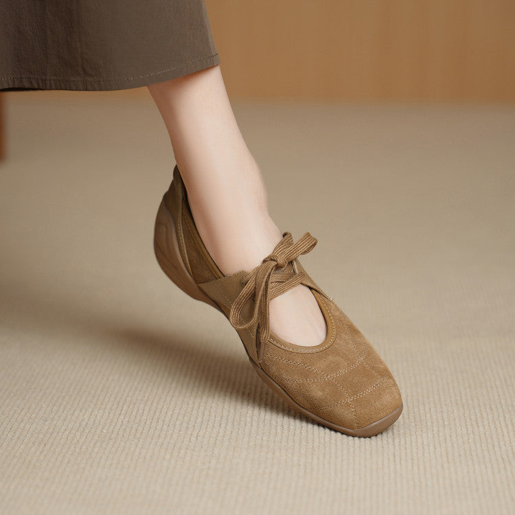 Women's Super Comfortable Soft Sports Style Mary Jane Spring Versatile Women's Fashion Shoes
