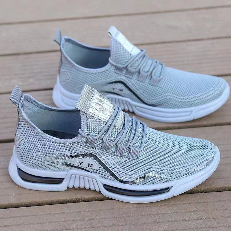 Men's Summer Sports Mesh Breathable Running Slip-on Casual Shoes