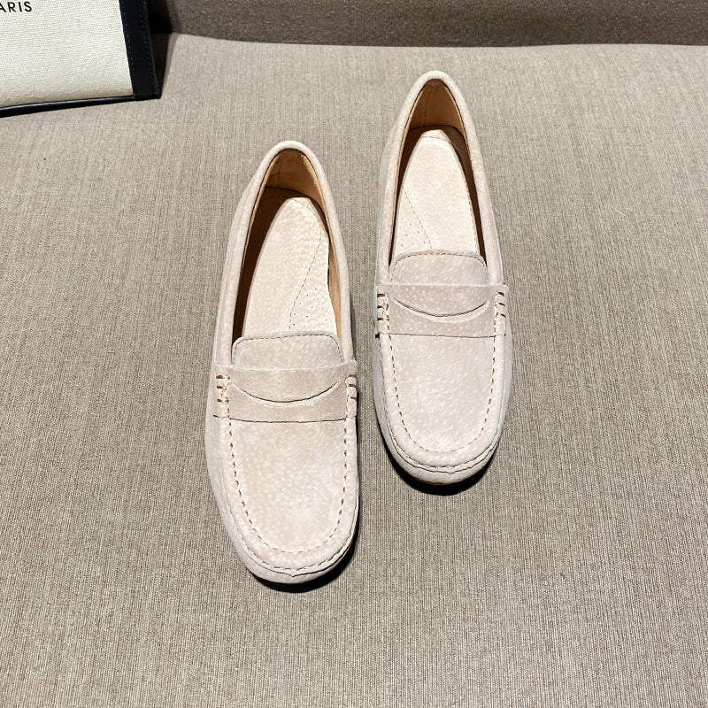 Women's With Hidden Genuine Wedge Slip-on Lofter Men's Shoes