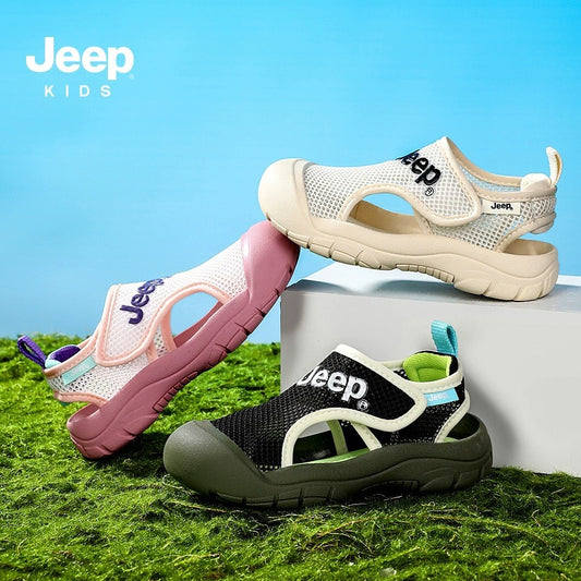 Children's Sports Closed Toe Summer Breathable Mesh Sandals