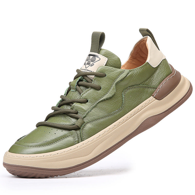 Men's Spring Head Tilt Clown Tide Soft Breathable Men's Shoes