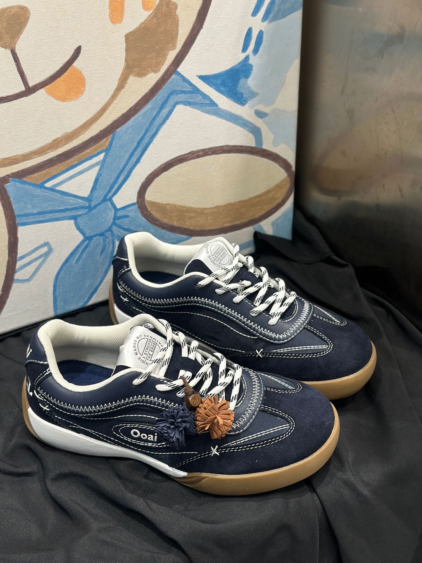 Women's Spruce Oak Ballet Training Fashion Commuter Retro Women's Board Shoes