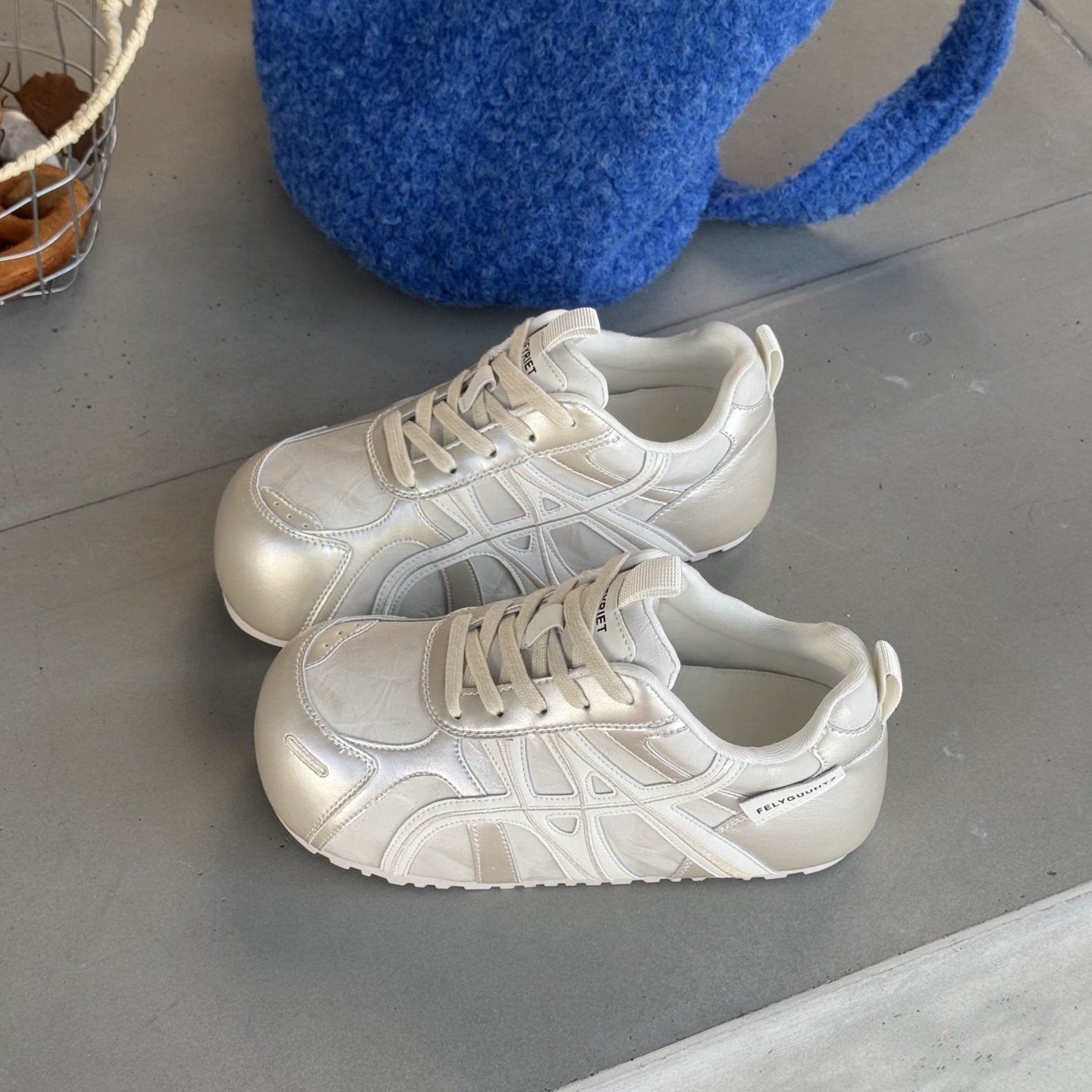 Women's Genuine White Spring Platform Lightweight Exercise German Training Women's Casual Shoes