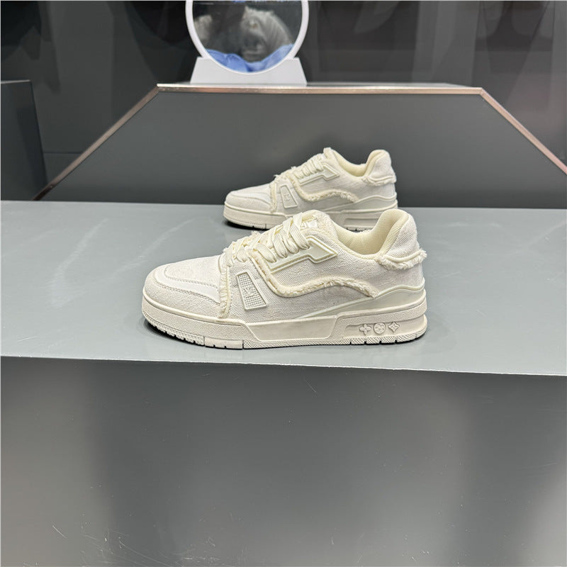 Women's & Men's Four Fashion Platform Trend Comfortable Sneakers