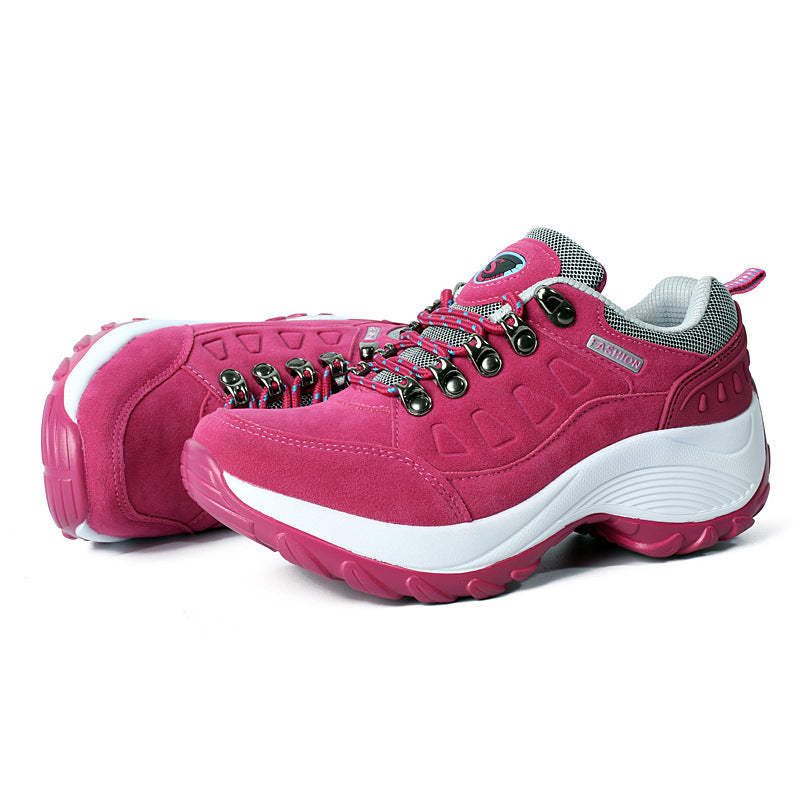 Women's Autumn Plus Size Sports Platform Comfortable Casual Shoes