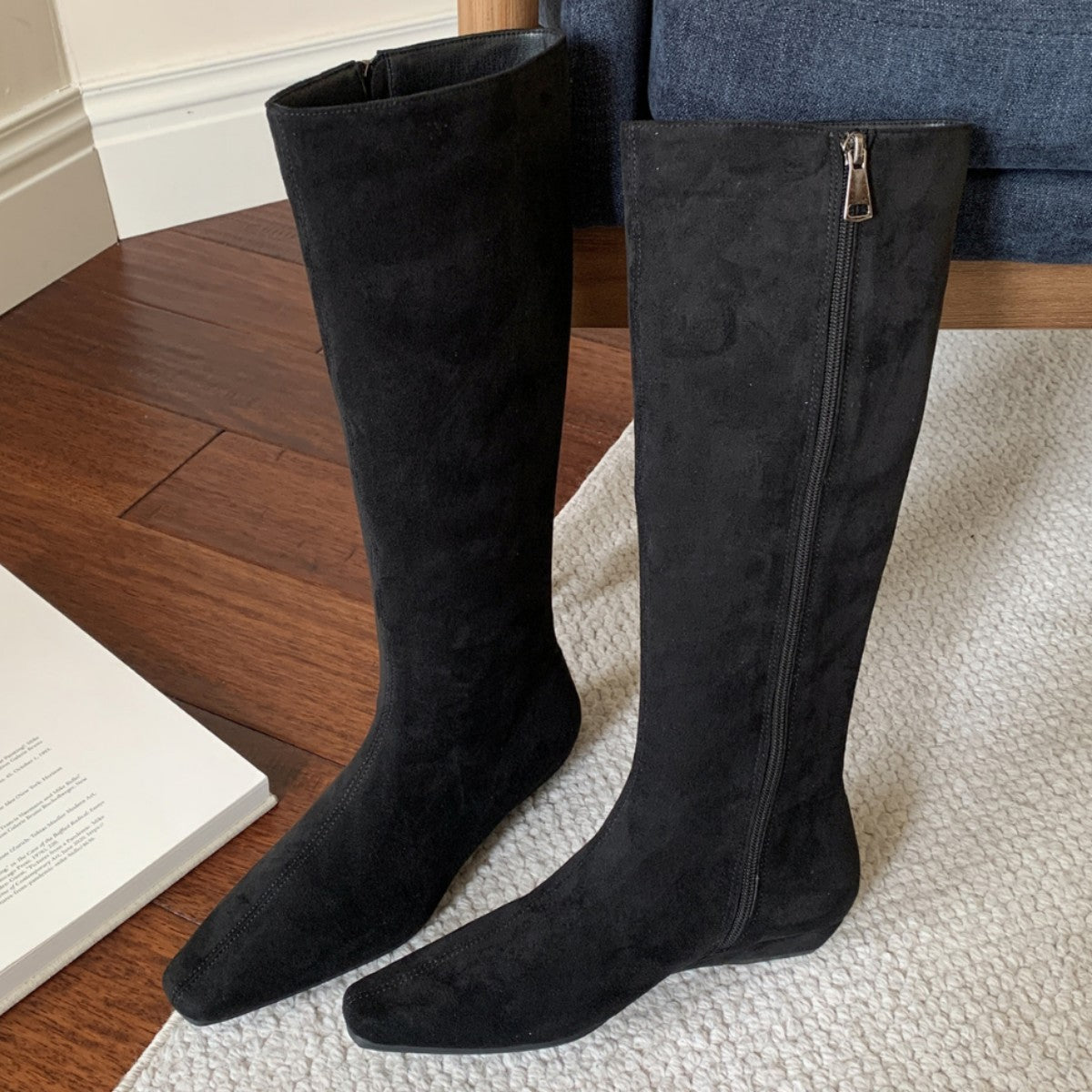 Long Female Below The Knee Tall Boots