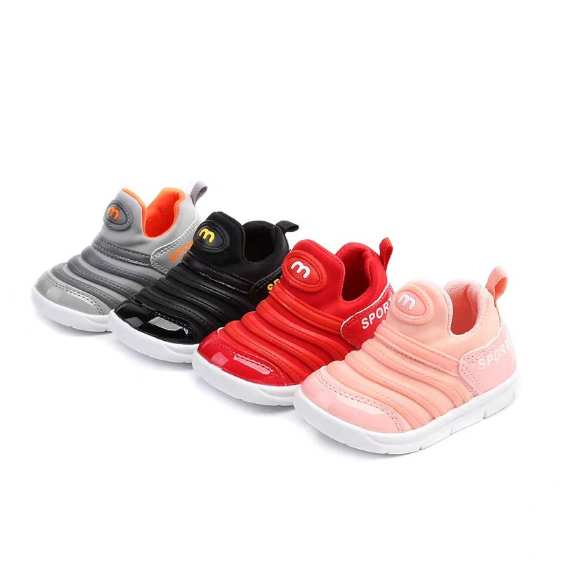 Children's Autumn Summer Caterpillar Toddler Pumps Boys Kid's Sneakers