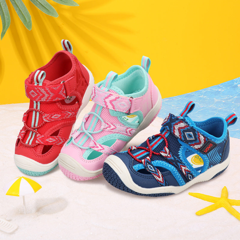 Women's & Children's Summer Beach Sports Boy's Korean Fashion Kid's Sandals