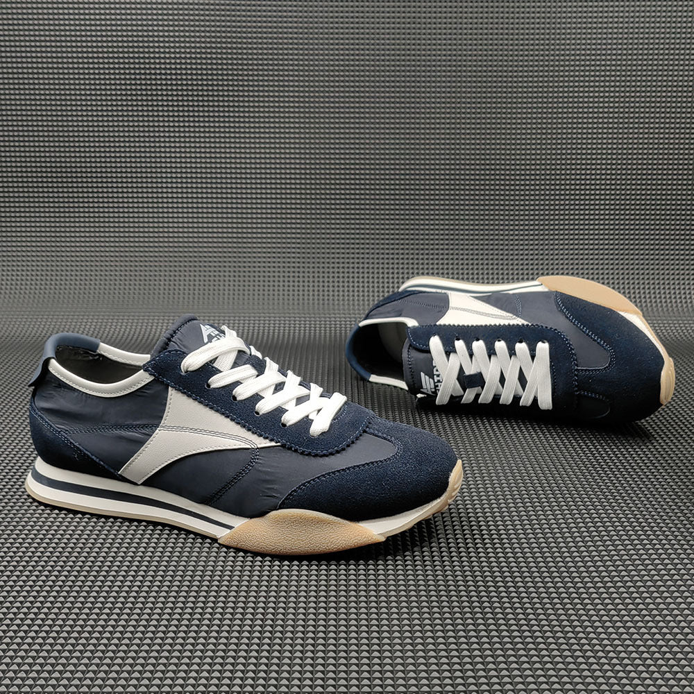 Men's Bottom Breathable Board Fashionable Flat Color Sneakers