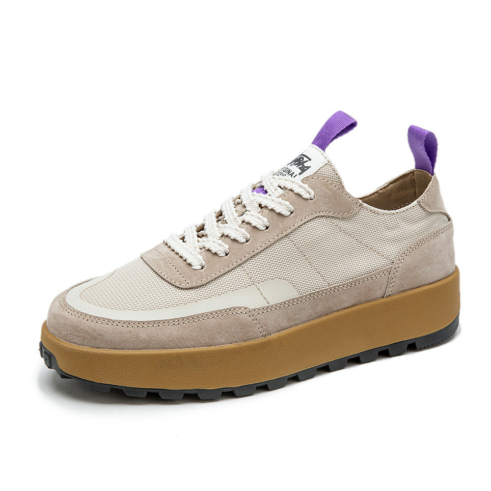 Men's Board Retro Jogging Versatile Fashion Breathable Sneakers
