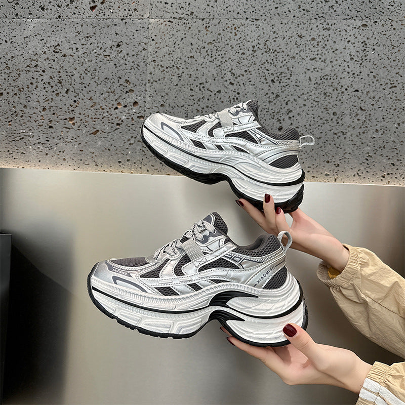 Women's Authentic Clunky Autumn Retro Easy Matching Lightweight Soft Women's Sports Shoes