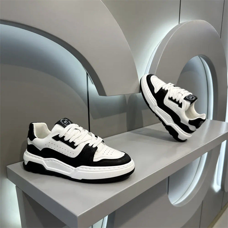 Men's Spring Korean Style Fashionable White Trendy Comfortable Breathable Men's Shoes