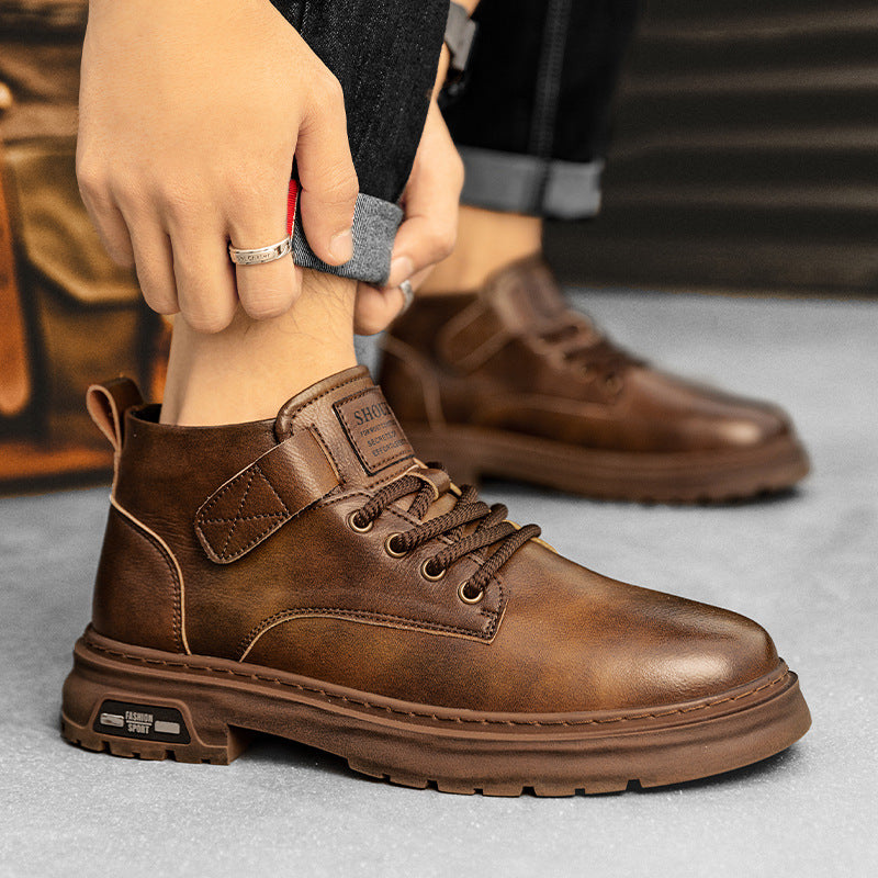 Winter Fleece-lined Warm High Top Working Boots