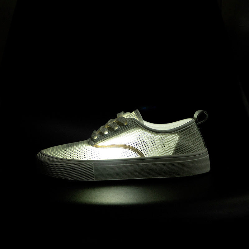 Women's & Men's Style Flat Breathable Pumps Mesh Surface Men's Shoes