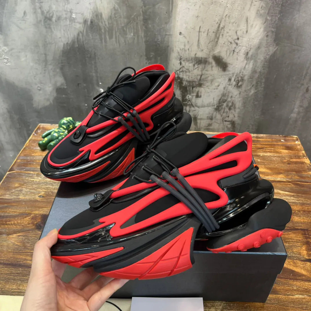 Women's & Men's Spaceship Space Couple Platform Heightened Daddy Men's Sports Shoes