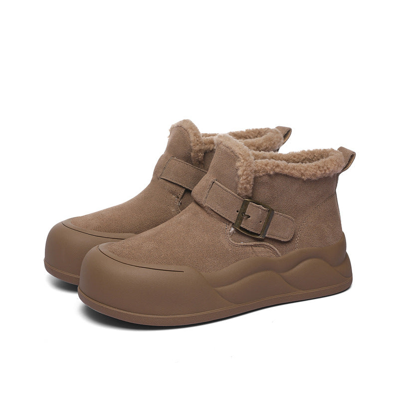 Women's Fashion Short For Plus Veet Ankle Winter Snow Boots