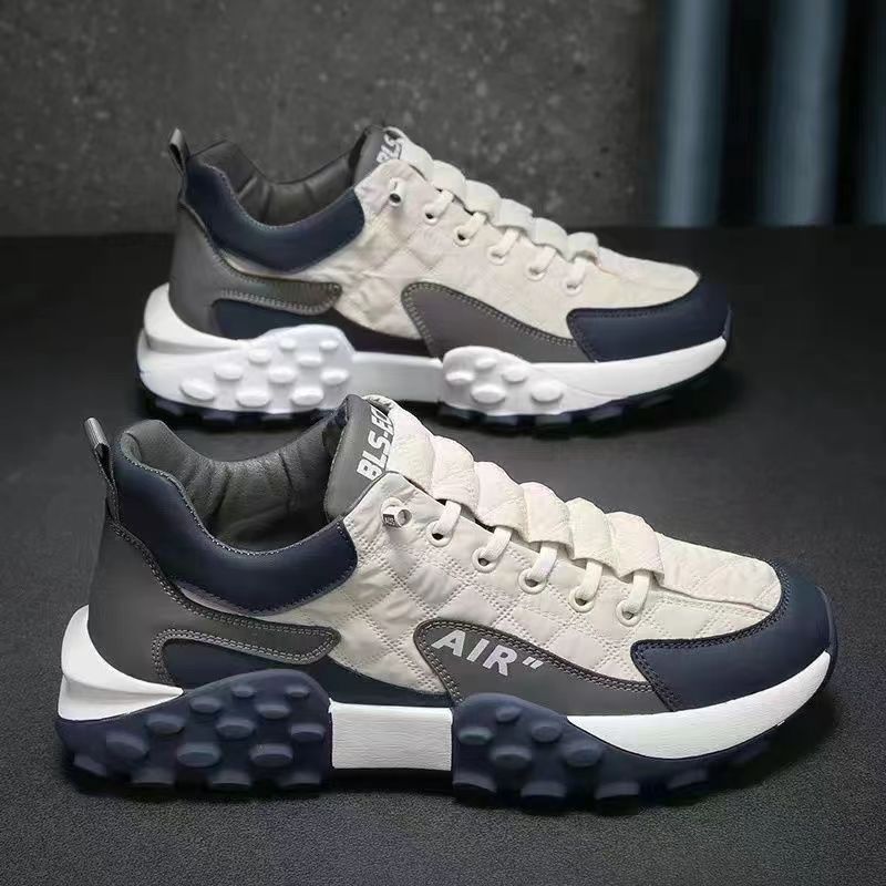 Men's Charming Dad Sole Plate Breathable Sneakers