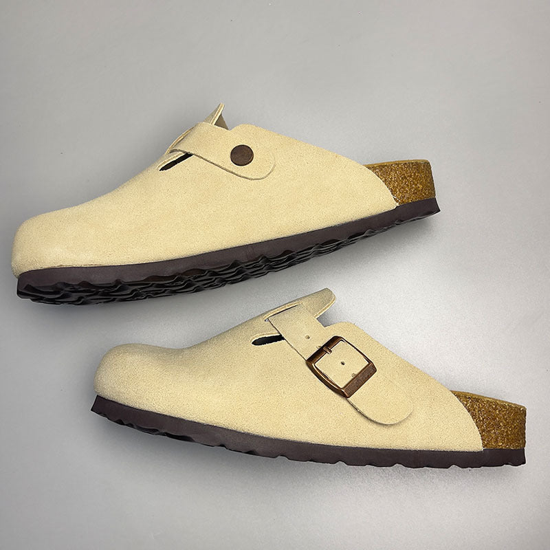 Genuine Couple Essential Street Shot Closed Toe Slippers