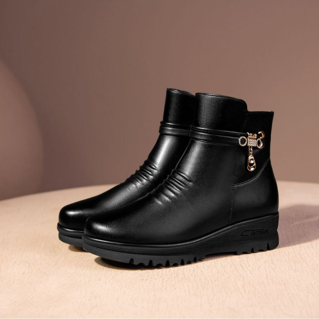 Mother's Soft Bottom Wedge Spring Plus Women's Shoes