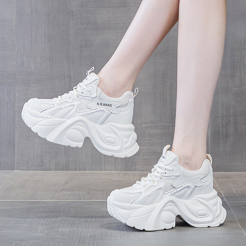 Women's Thick Bottom Wedge Comfortable Waterproof Platform Women's Casual Shoes