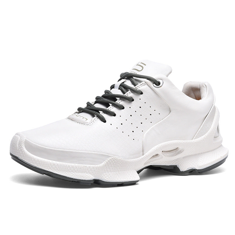 Women's & Men's Top Layer Cowhide Breathable Lightweight Exercise Week Men's Sports Shoes