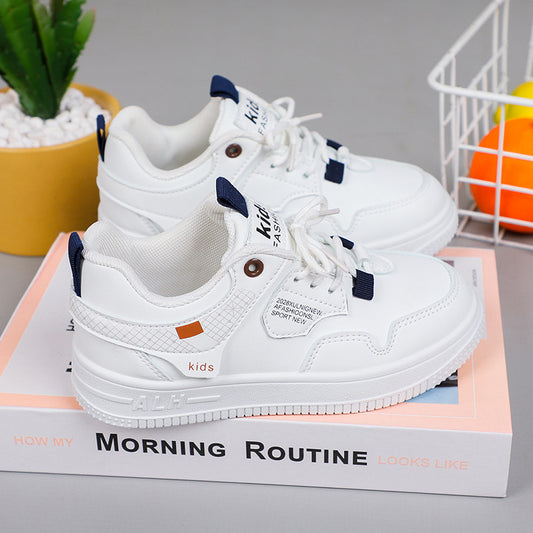 Children's Boys National Fashion Campus White Kid's Sneakers