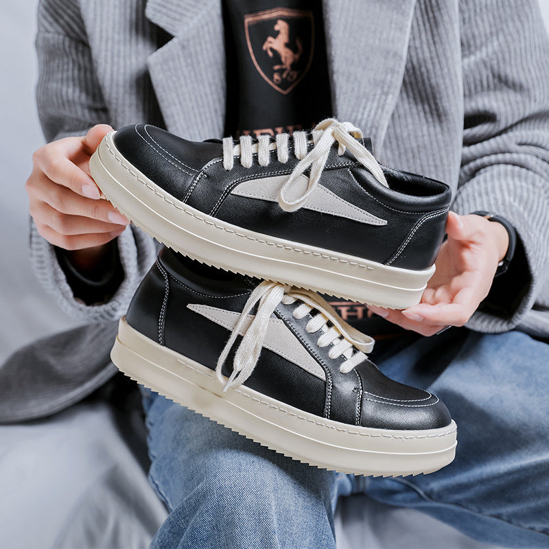 Women's & Men's Inverted Triangle Trendy Height Increasing Couple Big Head Sneakers