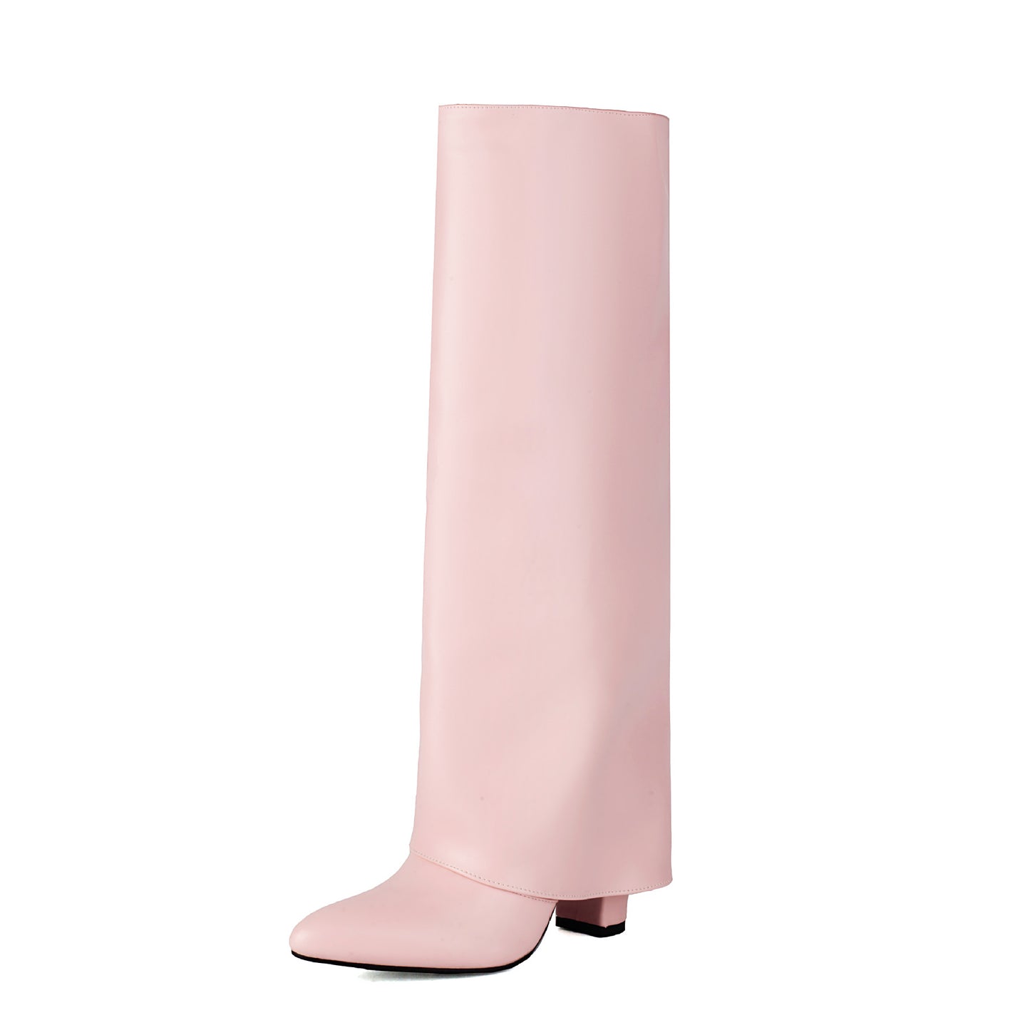 Women's Plus Size Thick High Tube Length Boots
